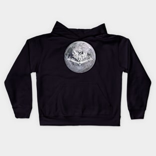 Moon of Books Kids Hoodie